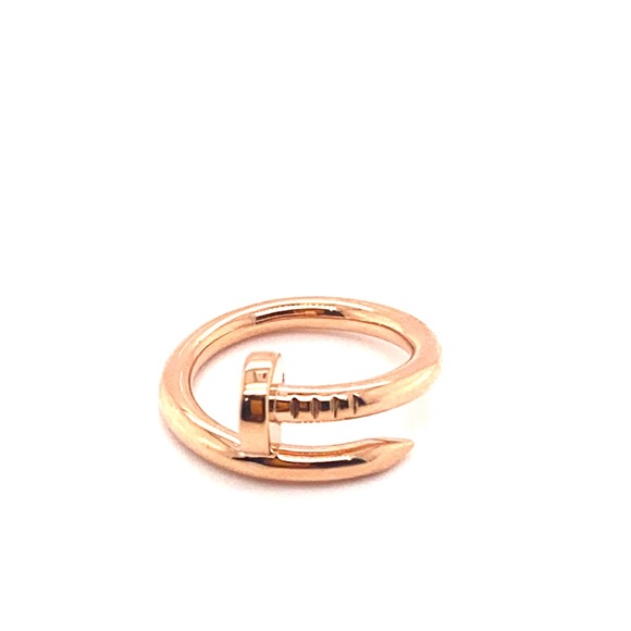 Cartier juste un clou 18k rose gold ring